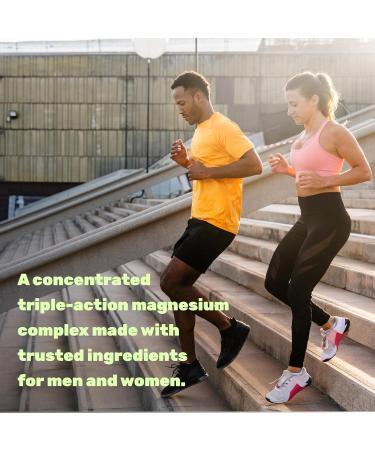 Magnesium Complex 1 000mg 240 Capsules Triple Magnesium Complex with Magnesium Glycinate Citrate Oxide Mineral Supplements with Max Strength Elemental Forms + 100% Chelated & Purified - Buy Online on GoSupps.com