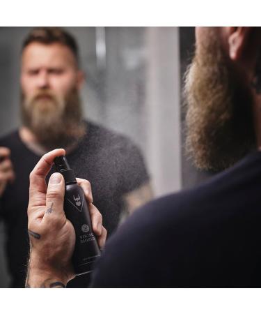 Viking Shield Heat Protectant Spray for Men | Argan Oil Thermal Protector for Beard & Hair | 450 F Protection - 4 Fl Oz - Buy Online on GoSupps.com