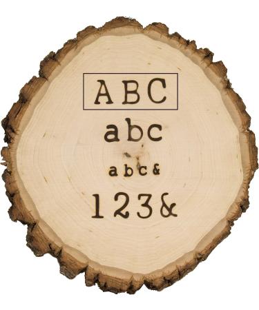 Walnut Hollow HotStamps Uppercase Alphabet Set for Wood, Leather & More - Brand & Personalize with Ease - Buy Online on GoSupps.com