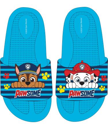Paw Patrol shower and bathing shoes for boys with Paw Patrol Marshall chase flip -flop boy summer slippers bathing flaps slippers shower bathing shoes beach sandals slipper