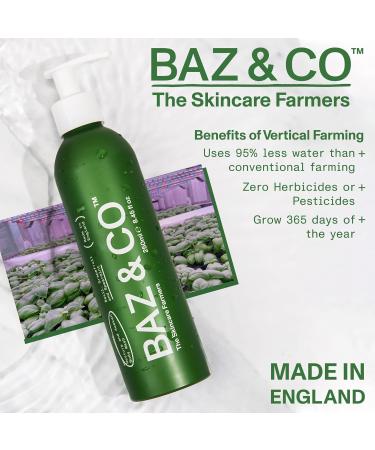 BAZ & CO Men's Moisturizing Body Wash - Restore & Awaken with Basil Grapefruit & Spearmint | 8.45 Fl Oz | International Shipping Available - Buy Online on GoSupps.com