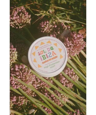 Sol De Ibiza - Protection Solaire Naturelle SPF30 - Visage & Corps - 100% naturel - Resistant l'eau - Sans plastique - Respecte les fonds marins - Sans produits chimiques - Baby and Kids - Buy Online on GoSupps.com