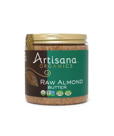 Artisana Organics Raw Almond Butter, 9oz | No Sugar Added, No Palm Oil, Vegan, Paleo, and Keto Friendly 9 Ounce (Pack of 1)