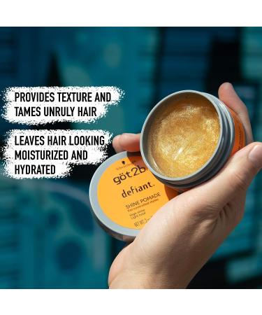 Got2B Defiant Shine Pomade White 2 Oz - Perfect Styling Solution - Buy Online on GoSupps.com