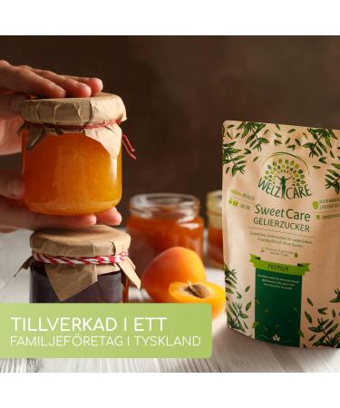 Sweetcare Premium Vegan Sugar Substitute - 100% Calorie-Free Low Carb with Erythritol & Stevia - Made in Germany - 200g (3 Pack) - Buy Online on GoSupps.com