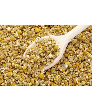 bMAKER Dried Chamomile Flowers (4oz) - Bulk Bag - Kosher Certified Herbs for Relaxation Herbal Tea, Dried Flowers for Soap Making, Lotion, Shampoo, Essential Oil Extract, Loose Leaf Chamomile Tea