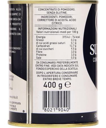 Cirio Cirio - Surcire tomato concentrate gluten-free 400 g - Buy Online on GoSupps.com