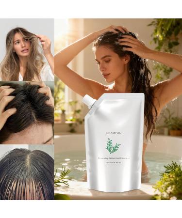 Shampoo For Hair Growth | 250ml Natural Volume Enhanced Conditioner Anti-Fall Shampoo For Women Adults Volume Enhanced Soothing For Scalp Cleansing - Buy Online on GoSupps.com