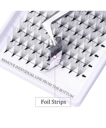 Fadlash 10D C Curl Prefabricated Eyelash Extensions - 0.07mm Mixed Length Volume (13-16mm) | Premium Russian Eyelashes for Stunning Looks - Buy Online on GoSupps.com