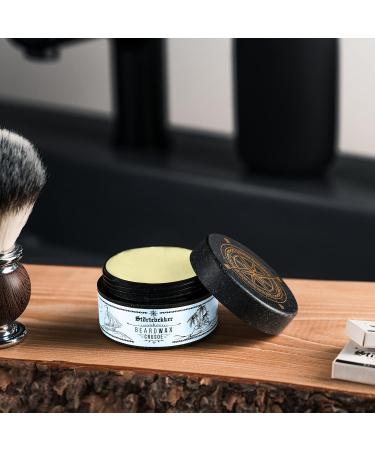St rtebekker Premium Beard Wax - 50ml Compostable Beard Balm for Men | German Beard Care with Pleasant Fragrance - Buy Online on GoSupps.com