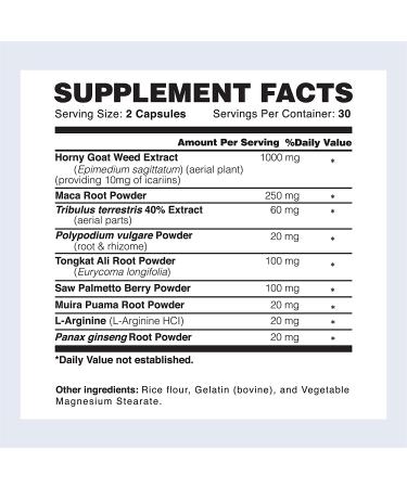 Male Exxtra Ultimate Pills - Testosterone Booster for Men - Formula Promotes Size  Strength  Energy. All Natural Performance Supplement - 1 Month Supply - Made in USA - Buy Online on GoSupps.com