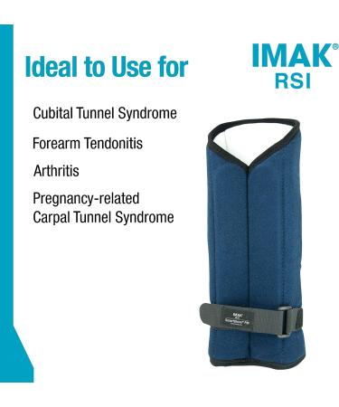 IMAK RSI Smart Glove PM - Universal Hand Brace with Stabilizer for Nighttime Support - Buy Online on GoSupps.com