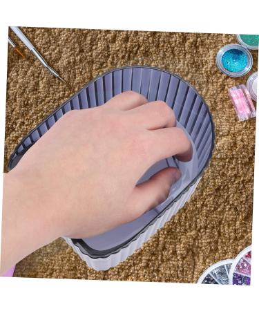 FRCOLOR Nail Soak Off Bowls Manicure Hand Soak Bowl Soak off Gel Polish Remover Gel Nail Polish Remover Manicure Bowl Black Nail Bowl Dip Nail Remover Nail Glue Remover Acrylic Spa 14.2x11cm As Shown - Buy Online on GoSupps.com