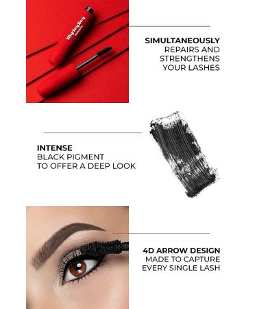 DIEGO DALLA PALMA MyToyBoy Mascara - Voluminous Hypoallergenic Eye Makeup for Women - Enhancing Lengthening Cosmetic for Natural Beauty - 151 Black - 0.4 oz - Buy Online on GoSupps.com