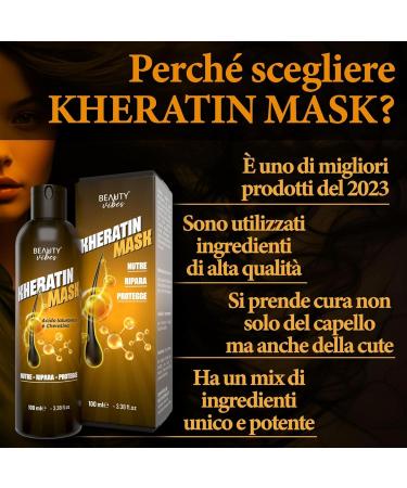  ALOHALABS Kheratin Revitalizing Mask for Damaged and Brittle Hair 200ml - Professional Treatment with Keratin and Hyaluronic Acid - Buy Online on GoSupps.com