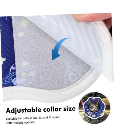 Sosoport Soft Cone for Cats Cat Donut Cat Cone Alternative Cat Cones After Surgery Waterproof Composite Cloth 26.00X26.00X0.70CM As Shown - Buy Online on GoSupps.com