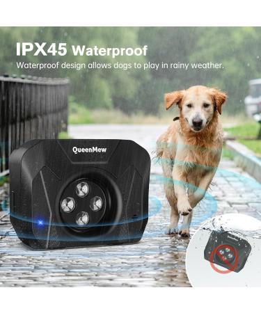 Antibell for Dogs - Auto Ultrasound Bark Control Device | Rechargeable & IPX45 Waterproof | 3 Levels for Small to Large Dogs | Effective Anti-Barking Solution - Buy Online on GoSupps.com