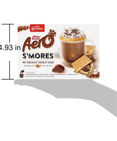 Carnation Hot Chocolate AERO S mores Hot Chocolate Mix 84 Packets - Buy Online on GoSupps.com