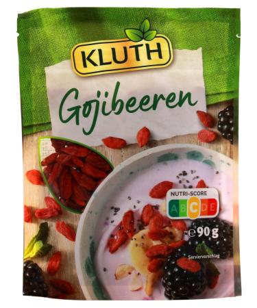Herbert Kluth Kluth Dried goji berries pack of 10 10 x 90 g