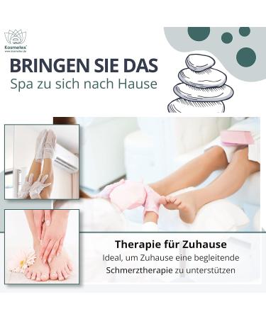 Kosmetex Paraffin Therapy for Rheumatic Relief | Paraffin Baths for Joints | Perfume-Free 10x500ml - Buy Online on GoSupps.com