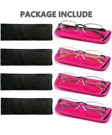 CRGATV 4-Pack Rimless Tinted Reading Glasses for Women - Blue Light Blocking Stylish Readers - Anti UV, Eye Strain, Glare - 1.25 Magnification - Mix Colors - Buy Online on GoSupps.com