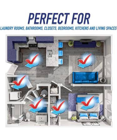 DampRid Fresh Scent Drop-In Tab Moisture Absorber Starter Kit - International Shipping Available - Buy Online on GoSupps.com