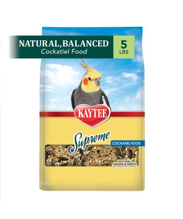 Kaytee Kaytee Supreme Cockatiel Food 5 Pound (Pack of 1) Whites & Tans - Buy Online on GoSupps.com