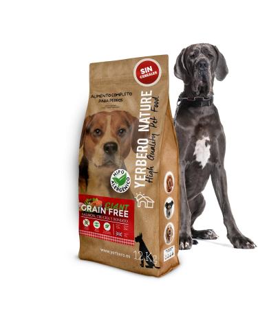 Yerbero Nature Grain Free Giant Salmon Grain Free Large Dog Food 12 kg