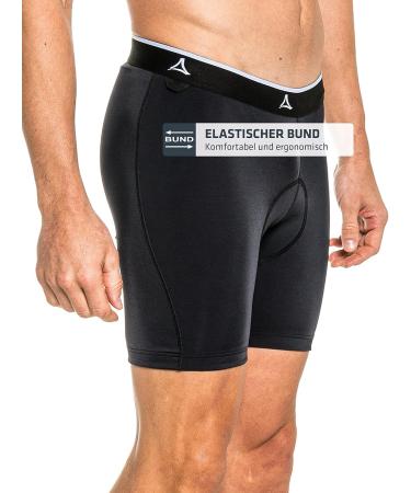 Cappling Men's Skin Pants 2H M - Breathable 4-Way Stretch Bike Underpants with Bacteriostatic Silver Nitrate Treatment - Black - Buy Online on GoSupps.com