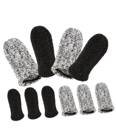 FRCOLOR Bite Sleeve 20pcs Anti-Cut Finger Cots Multi-Function Finger Cot Daily Use Finger Cot Daily Use Finger Sleeve Carving Accessory Finger Cover Garden Supplies Small Finger Protector