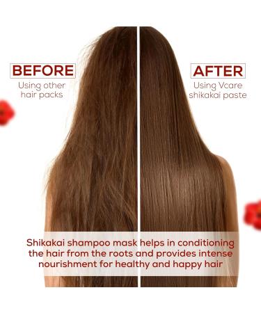 Shikakai Shampoo with Amla Hibiscus Aloe Vera & Neem - 200ml | Best Natural Hair Care | International Shipping - Buy Online on GoSupps.com