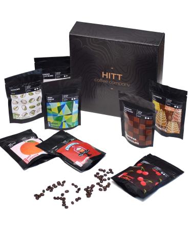 1.32 lbs Gourmet Coffee Gift Set - Flavored Coffee Bean Sampler - 12 Flavors