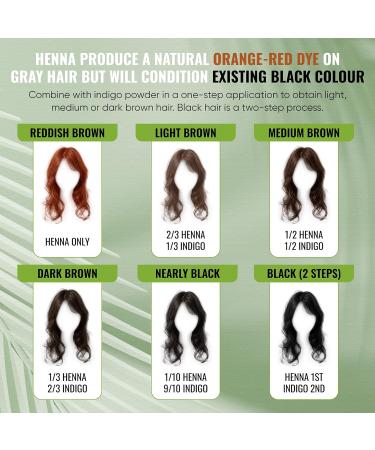 Davis Finest 100% Natural Henna Hair Dye Powder 250g - Vegan Hair Colour - Buy Online on GoSupps.com