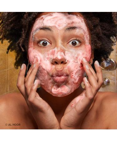 AL HOOR Moroccan Olive Facial Scrub Cleanser With Rose - For Oily Skin Acne Treatment + Konjac Exfoliating Sponge - Buy Online on GoSupps.com