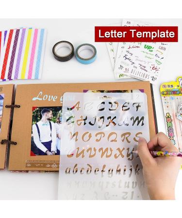 Vienrose Adventure Book Up Scrapbook Photo Album with Luxury Kit - 80 Pages | Perfect Anniversary or Boyfriend Gift - Buy Online on GoSupps.com