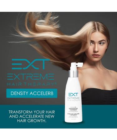DENSITY ACCELER8 Hair Serum Booster for Fine & Thinning Hair | DHT Blocking Hair Growth Product for Women & Men | Volumizing Serum - 4 Fl Oz - Buy Online on GoSupps.com
