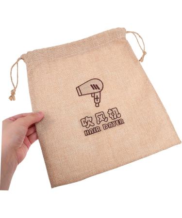 LALAFINA Travel Hair Dryer & Curler Bag - Versatile Storage Pouch for Blow Dryers & Shoes - Durable Fabric with Drawstring Closure - Buy Online on GoSupps.com