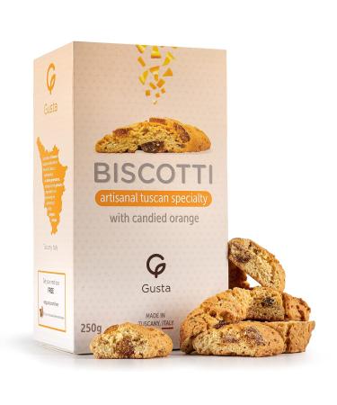 Gusta Authentic Biscotti Variety Pack from Tuscany, Italy - 6 Original Two Bites Size - All Natural Ingredients - Fresh Italian Dessert Treats - 3.3lb - Buy Online on GoSupps.com