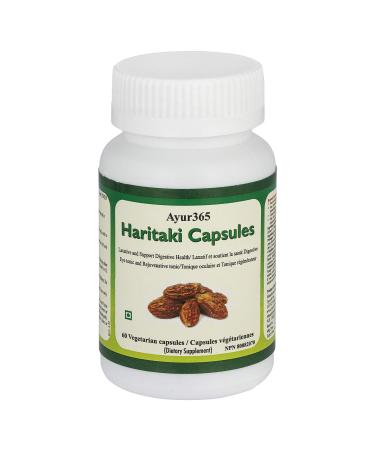 Ayur365 Haritaki Capsules 60 ct. Two Months Supply