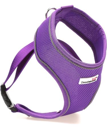 Doodlebone Airmesh Harness Violet 4 - Lightweight and Comfortable Dog Harness - Buy Online on GoSupps.com