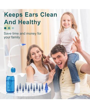 Ear Wax Removal Tool Safe & Effective Flushing System for Adults & Kids | Ear Cleaner Kit for Built-Up Wax - Buy Online on GoSupps.com