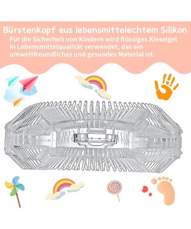 Fanshionide Children s 360 Silicone Toothbrush Set - 2 Pack for Ages 6-12 | Manual Toothbrush for Complete Oral Care & Gum Massage - Buy Online on GoSupps.com