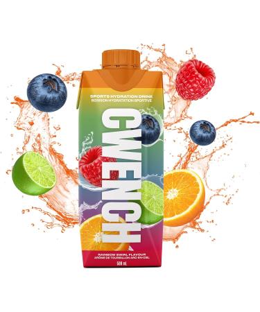 Cwench Electrolyte Hydration Ready To Drink Rainbow Swirl 12x500ml - Buy Online on GoSupps.com