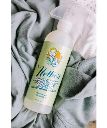 Nellie s Wrinkle-B-Gone | Plant-Based Clothing Static & Wrinkle Remover | Eco-Friendly & Effective | Revitalize Your Clothes in Minutes (16 fl oz) - Shop Internationally - Buy Online on GoSupps.com