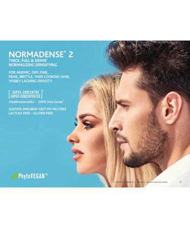 NORMADENSE 2 Vegan Biotin Shampoo for Dry Fine Hair. Strengthening Shampoo with Argan Oil and Biotin - Buy Online on GoSupps.com