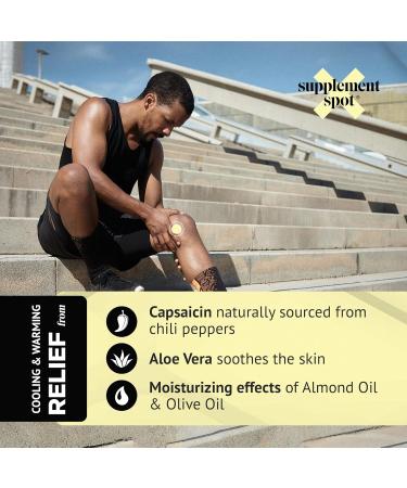 Supplement Spot No Pain Capsaicin Lotion 3 oz - Arthritis & Joint Pain Relief - Buy Online on GoSupps.com
