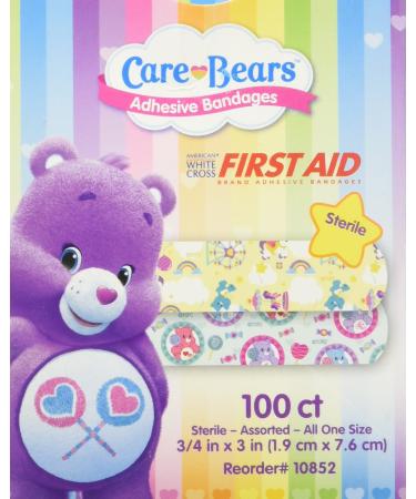 Care Bears Bandages - First Aid Supplies - 100 per Pack