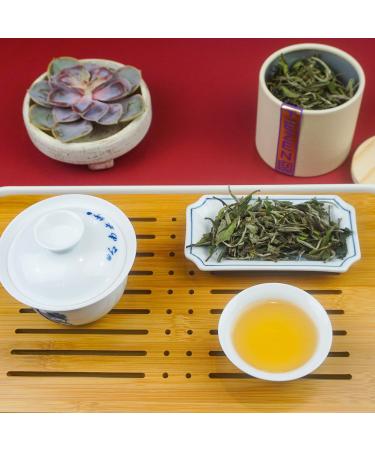 Buy Bai Mu Dan: Premium White Organic Tea from Fuding China - High-Quality 80g - Buy Online on GoSupps.com