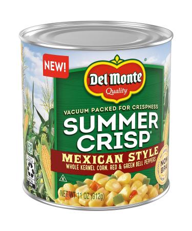 Del Monte Mexican Corn 11 oz. Can - 12 Pack | Authentic Flavor | Non-GMO | Convenient Bulk Buy - Buy Online on GoSupps.com