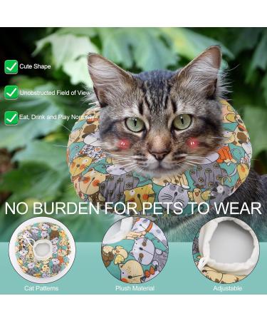 Buy Tokseo Adjustable Soft Crane Cat Collar - Anti-Bite for Cats & Small Dogs | Post-Surgery & Injury Recovery - Buy Online on GoSupps.com
